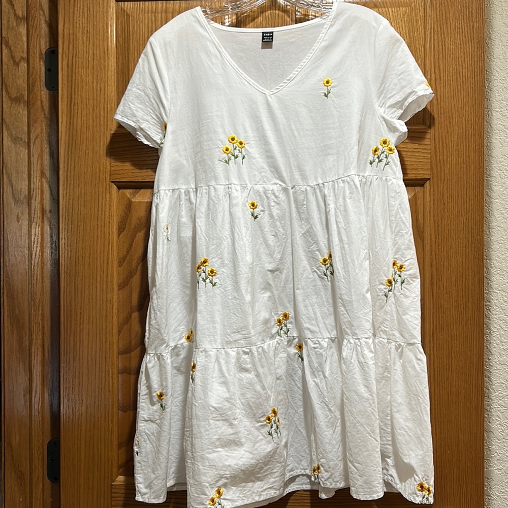 White summer dress